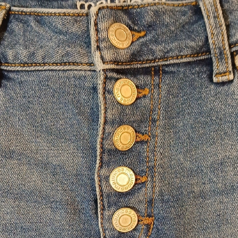 Maurices Blue Denim‎ Mini Skirt - Picture 5 of 6